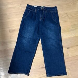 VIGOSS Dark Blue Straight-Leg Jeans